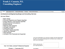 Tablet Screenshot of cannata.com